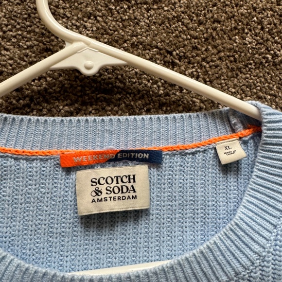 Scotch & Soda Chunky Tie Dye Crewneck Sweater - Picture 3 of 5